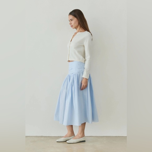 All:Row The Mariana Skirt in Blue - Picture 3 of 4